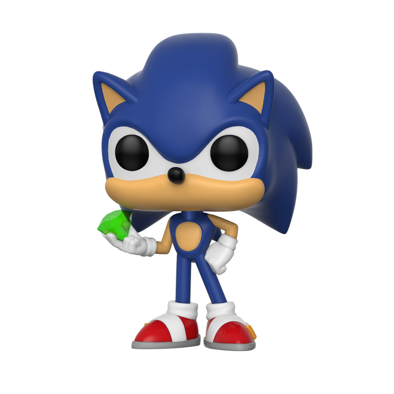 SONIC WITH EMERALD - SONIC THE HEDGEHOG