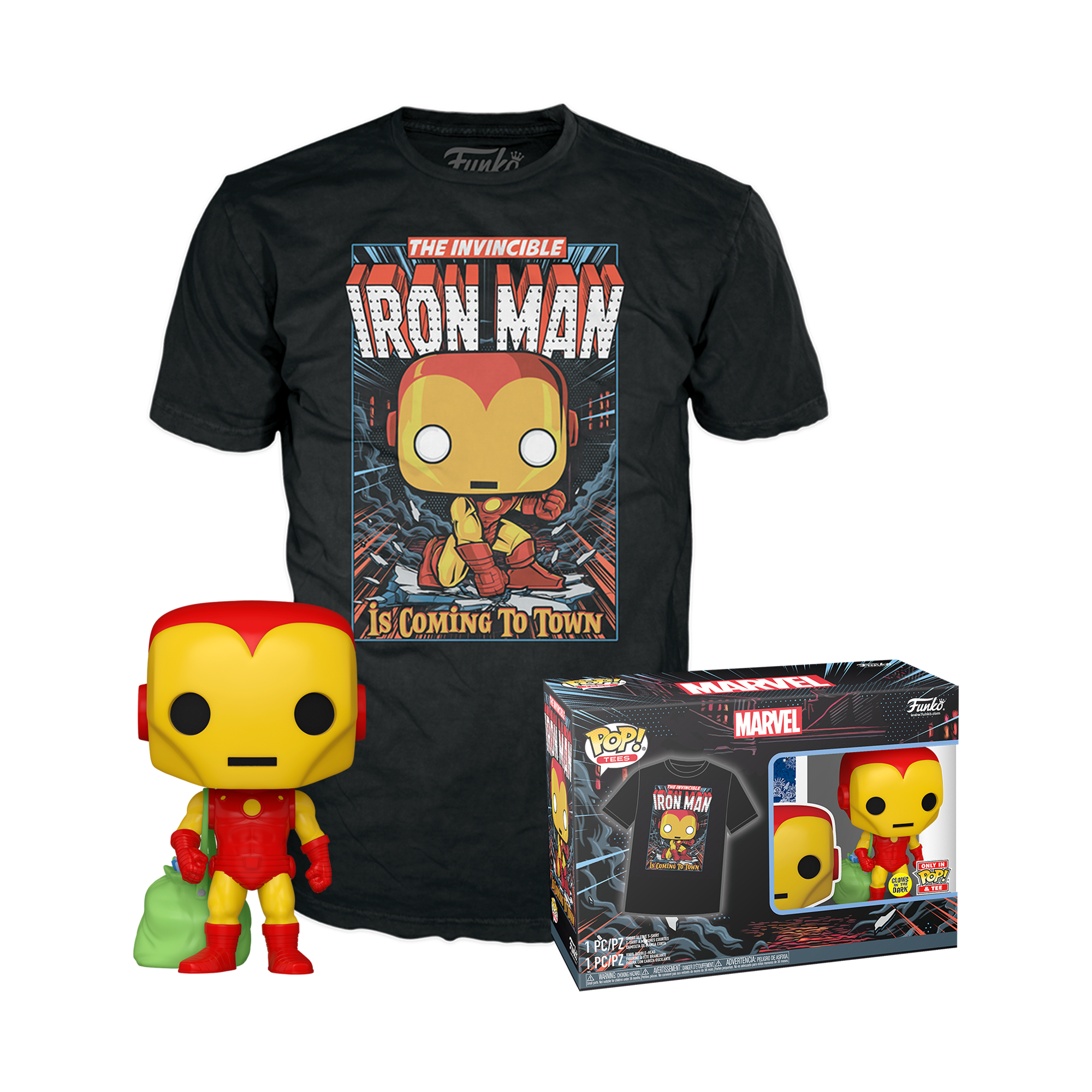 Pop! Holiday Iron Man with Gifts