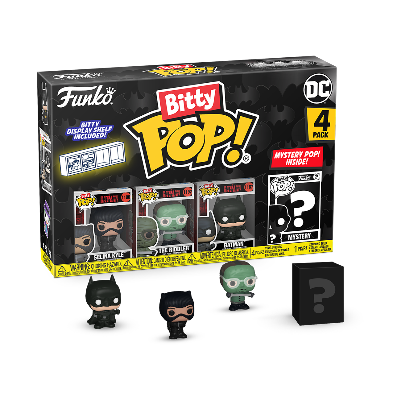 BITTY POP BATMAN 4 PACK SERIES 2