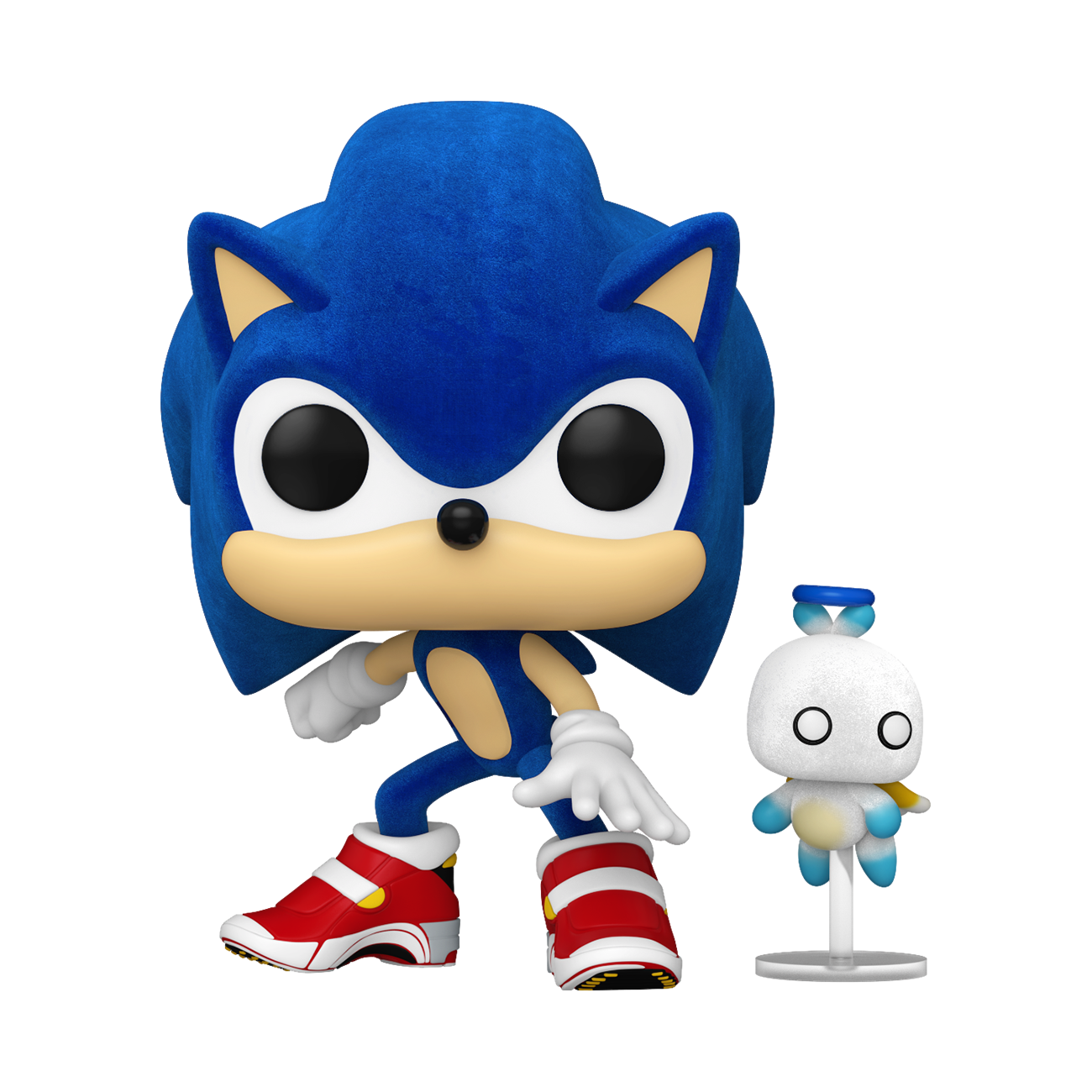 Sonic With Chao Flocked Sonic The Hedgehog Pop Vinyl Exc sonic-with-chao-flocked-sonic-the-hedgehog-pop-vinyl-exc