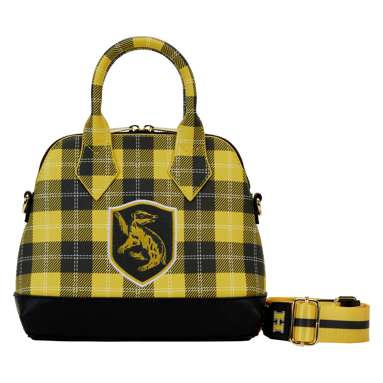 HARRY POTTER Hufflepuff Wizard Messenger Case Bag RARE VGC 海外 即決-