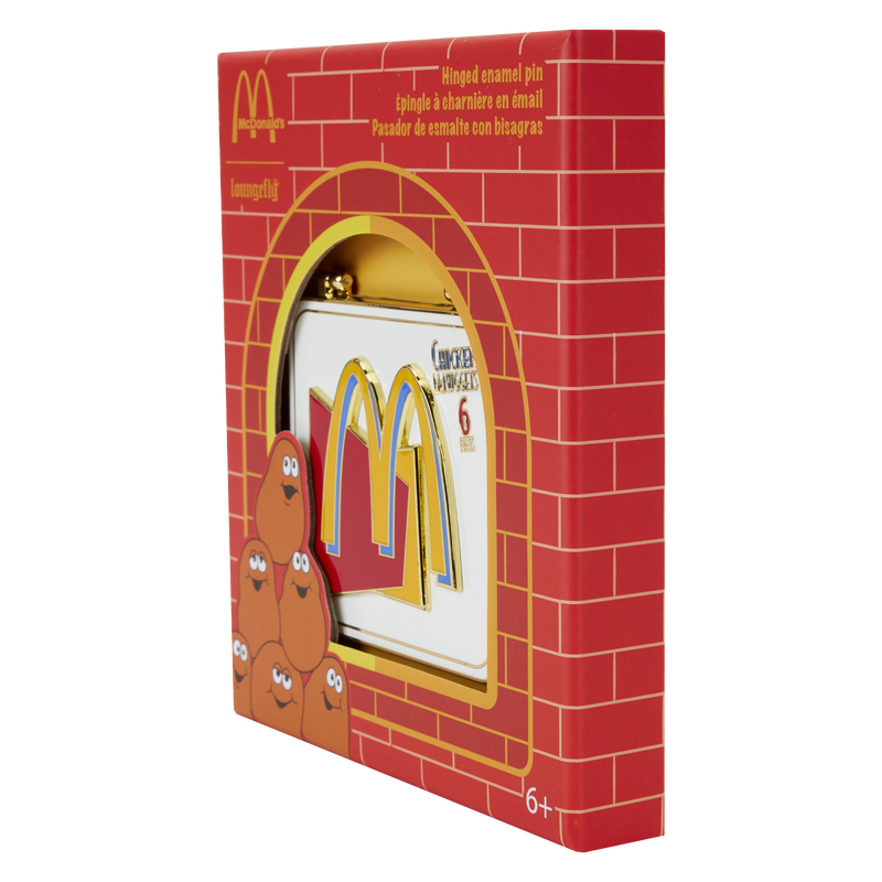 HAPPY MEAL 3" COLLECTOR BOX PIN - MCDONALDS