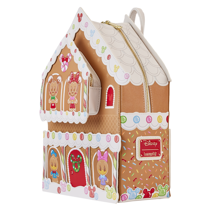 MICKEY AND FRIENDS GINGERBREAD HOUSE MINI BACKPACK - DISNEY