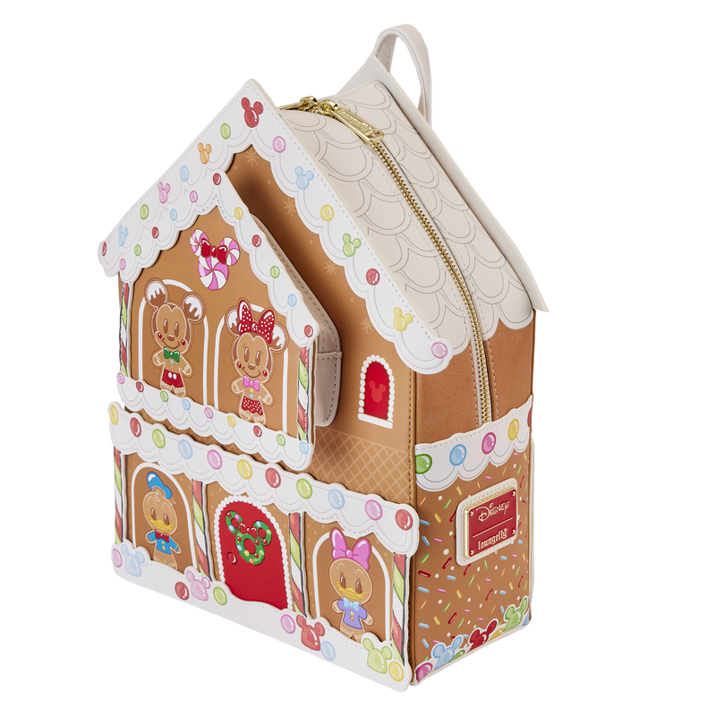 MICKEY AND FRIENDS GINGERBREAD HOUSE MINI BACKPACK - DISNEY