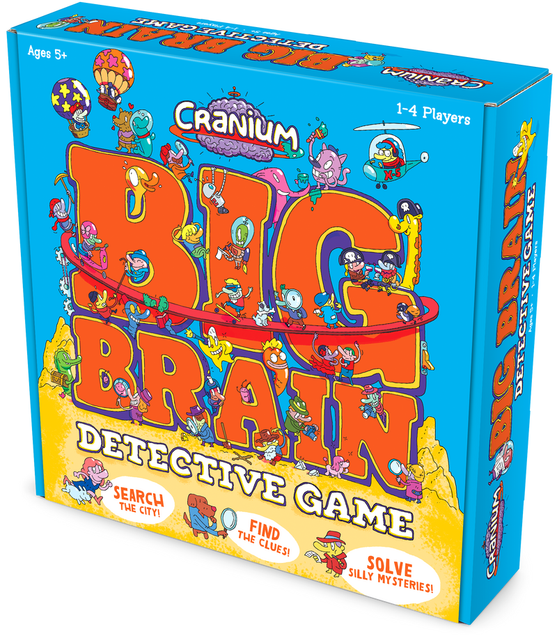 CRANIUM -  BIG BRAIN DETECTIVE GAME