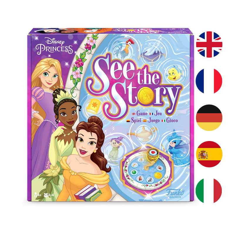 SEE THE STORY GAME (MULTIPLE LANGUAGES) - DISNEY PRINCESS