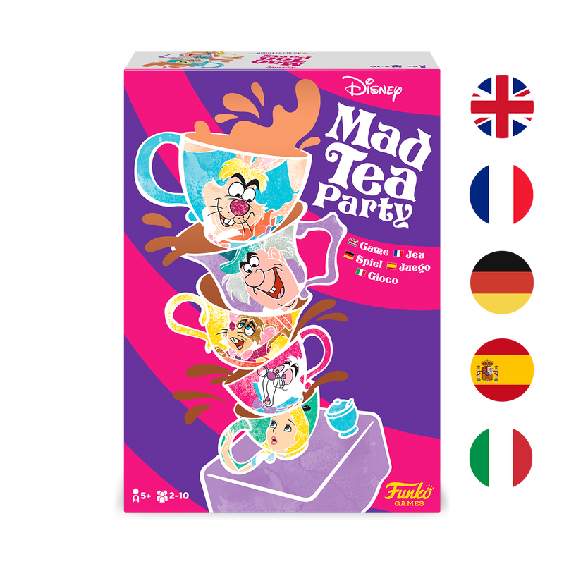 MAD TEA PARTY GAME (MULTIPLE LANGUAGES) - ALICE IN WONDERLAND