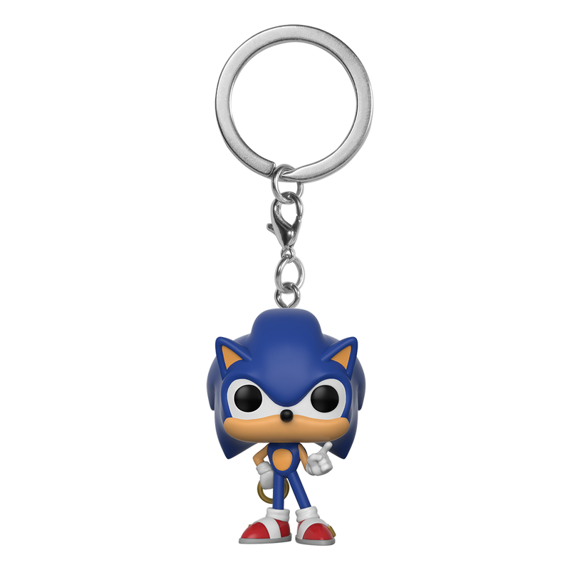 SONIC WITH RING - SONIC THE HEDGEHOG POP! KEYCHAIN