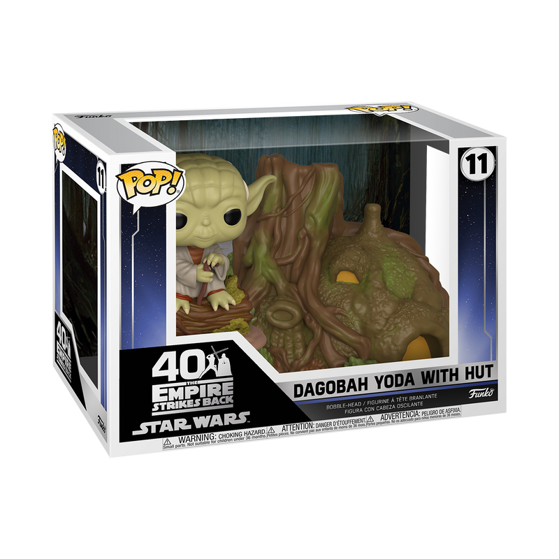 DAGOBAH YODA WITH HUT - STAR WARS: THE EMPIRE STRIKES BACK
