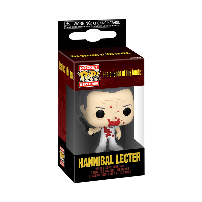 HANNIBAL LECTER - THE SILENCE OF THE LAMBS POP! KEYCHAIN