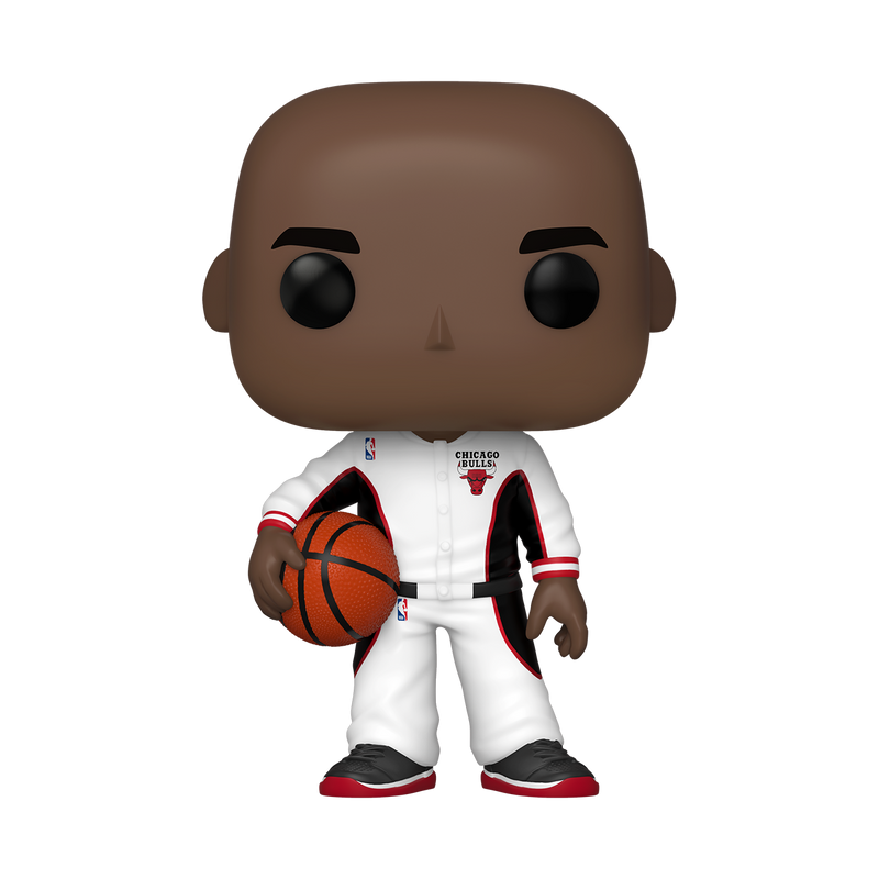 MICHAEL JORDAN (WHITE WARMUP) - NBA: CHICAGO BULLS