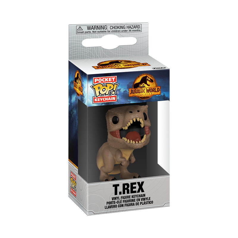T. REX - JURASSIC WORLD: DOMINION POP! KEYCHAIN