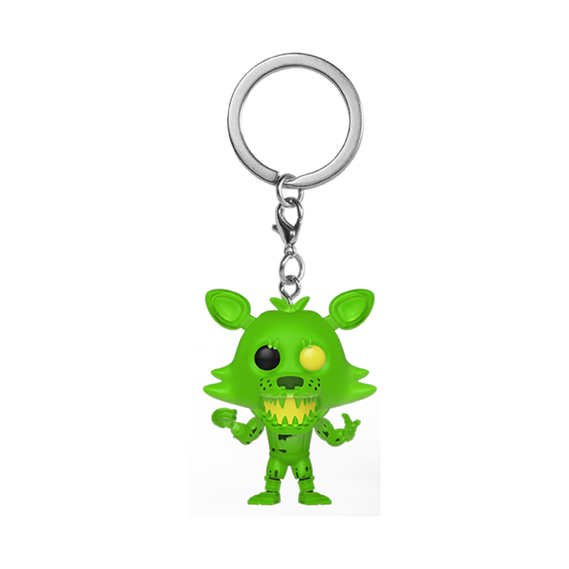 RADIOACTIVE FOXY - FIVE NIGHTS AT FREDDY'S POP! KEYCHAIN
