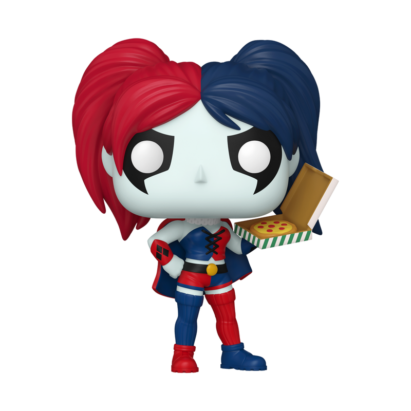 HARLEY QUINN WITH PIZZA