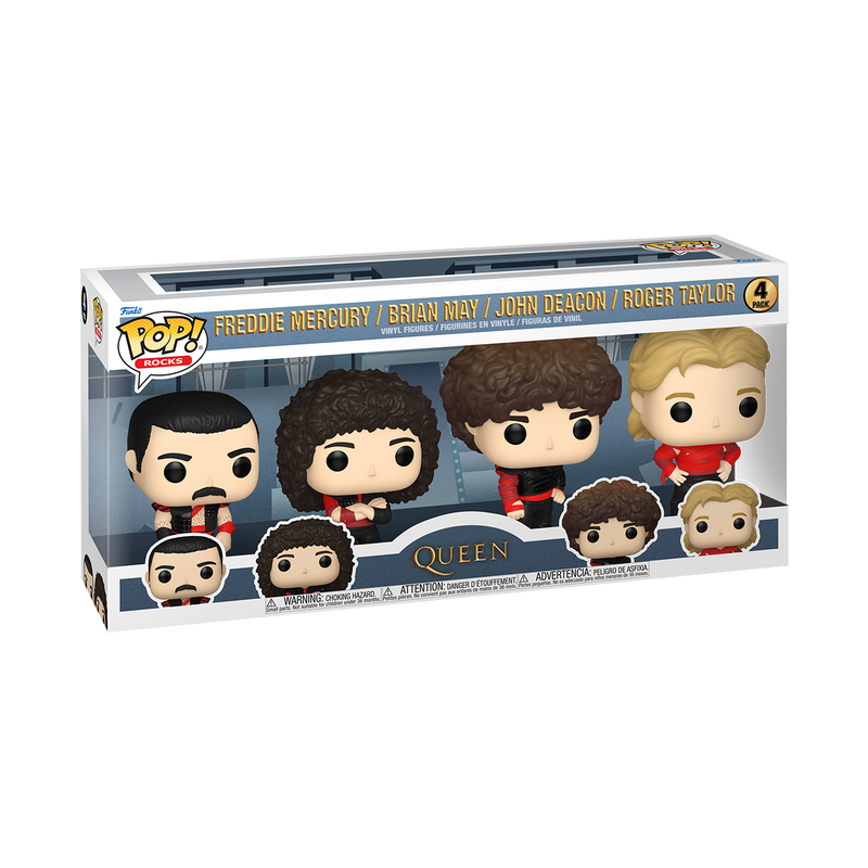 QUEEN - RADIO GAGA POP! 4-PACK