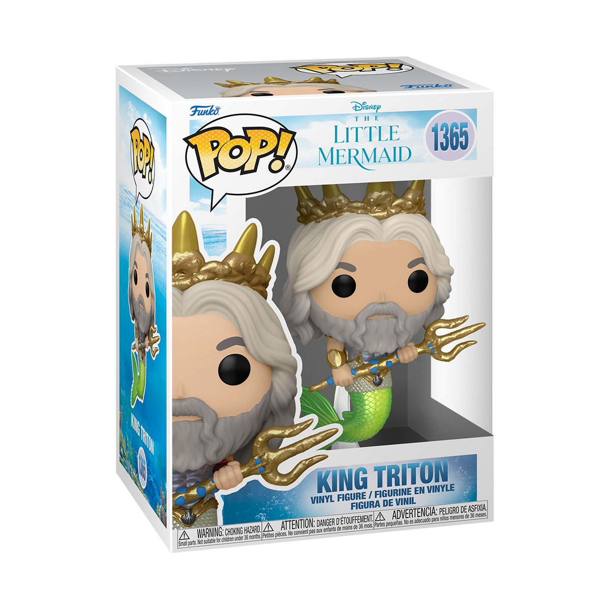 King Triton - The Little Mermaid (Live-Action) Pop! Vinyl | Funko EU