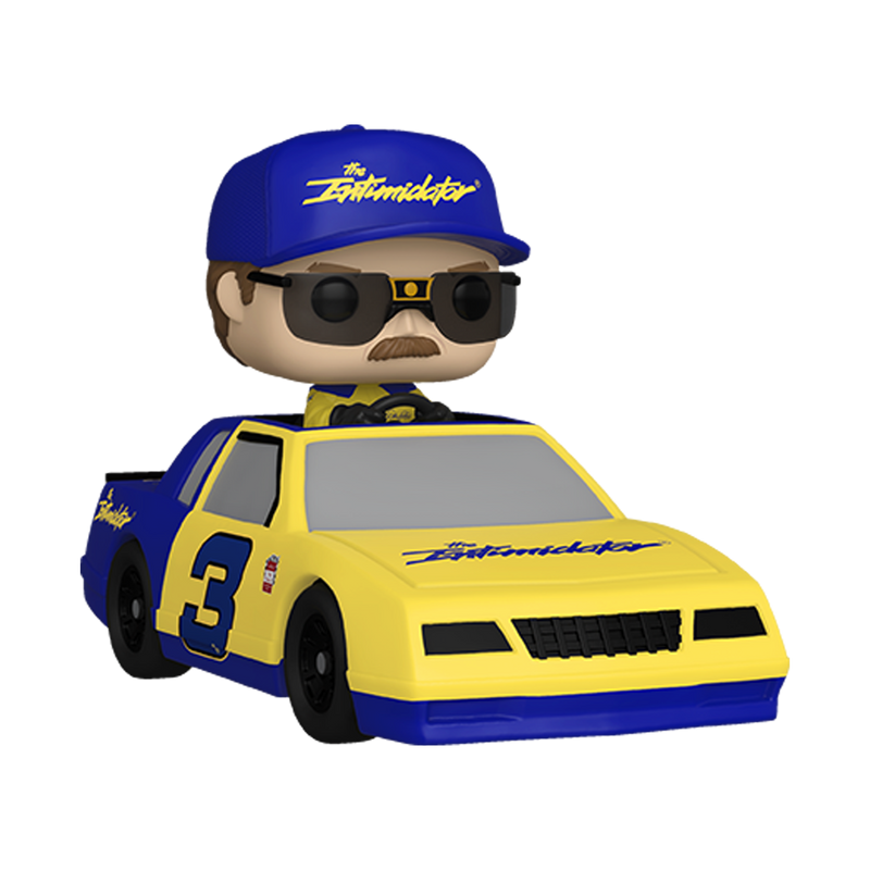 DALE EARNHARDT WITH CAR (INTIMIDATOR) - NASCAR