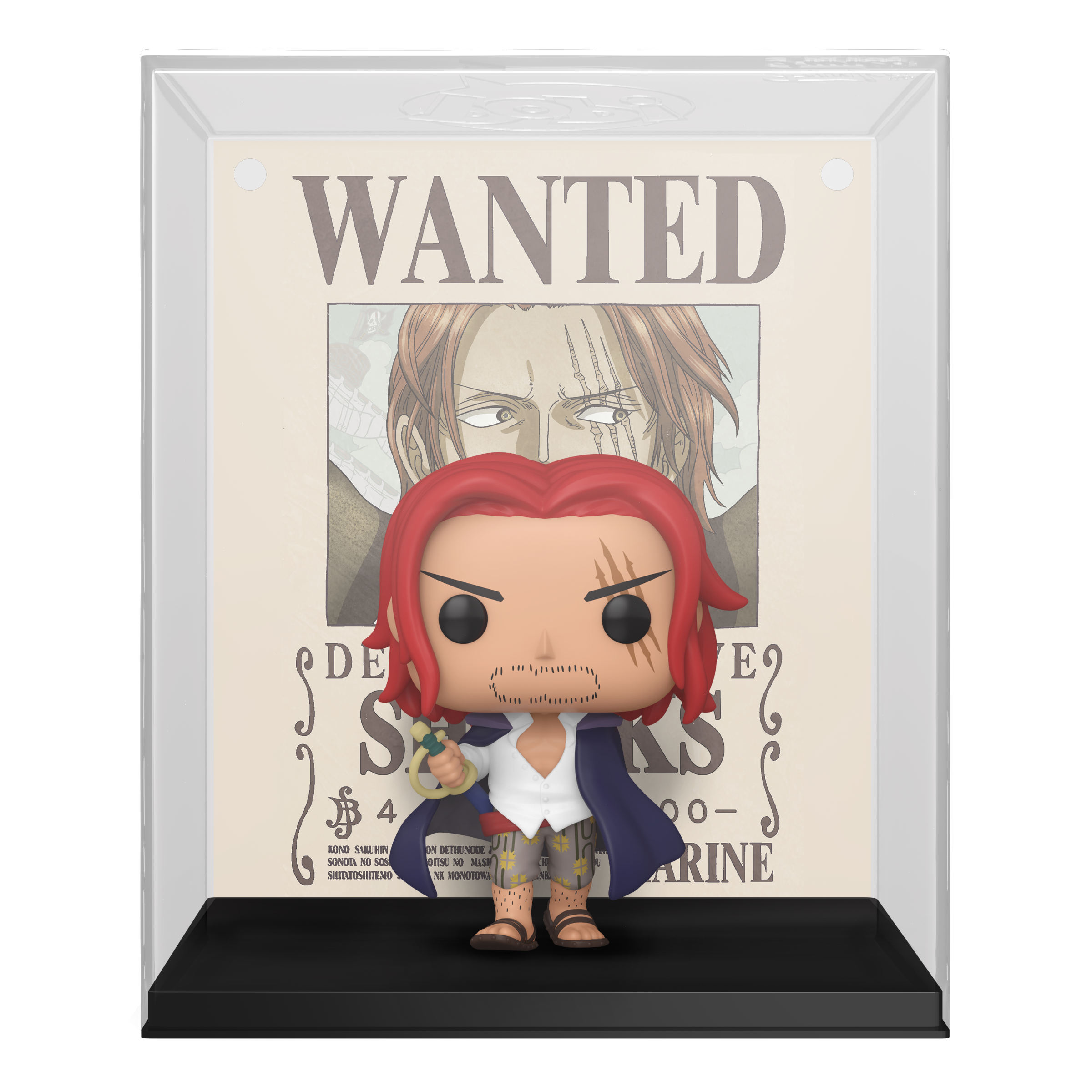Shanks - One Piece Wanted Convention Pop! Cover (Exc) | Funko Europe