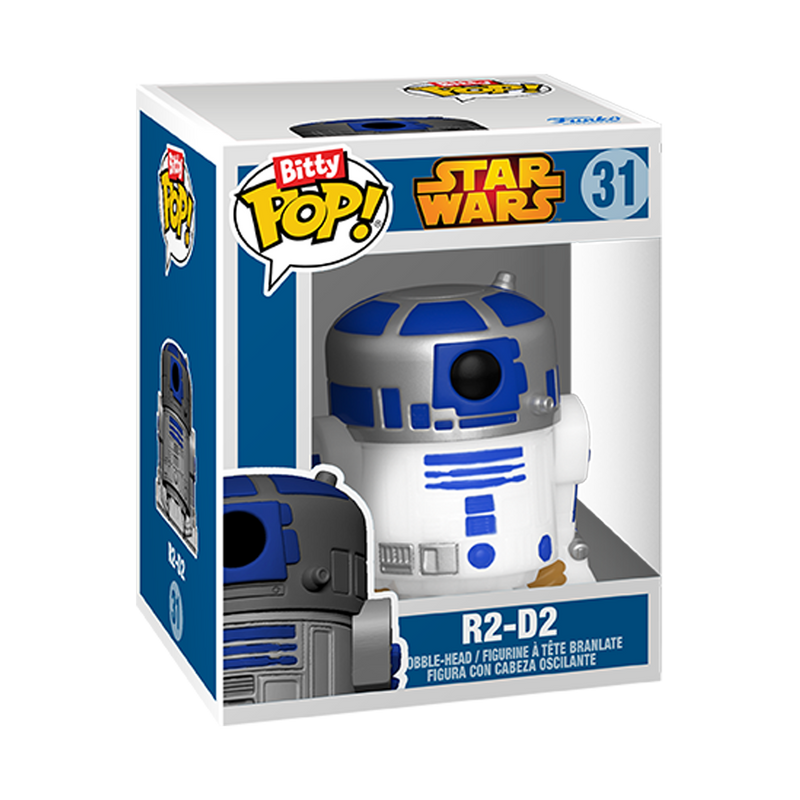 PRINCESS LEIA AND R2-D2 - STAR WARS BITTY POP! 2-PACK