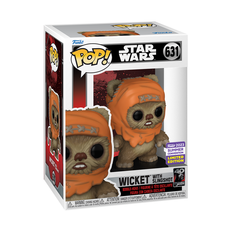 WICKET WITH SLINGSHOT - STAR WARS: RETURN OF THE JEDI
