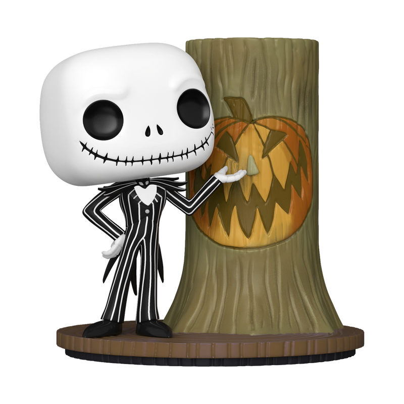 JACK SKELLINGTON WITH HALLOWEEN DOOR - THE NIGHTMARE BEFORE CHRISTMAS 30TH