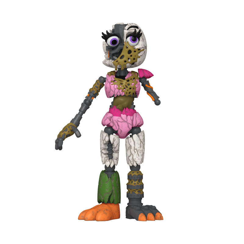 RUINED CHICA - FIVE NIGHTS AT FREDDY'S ACTION FIGURE