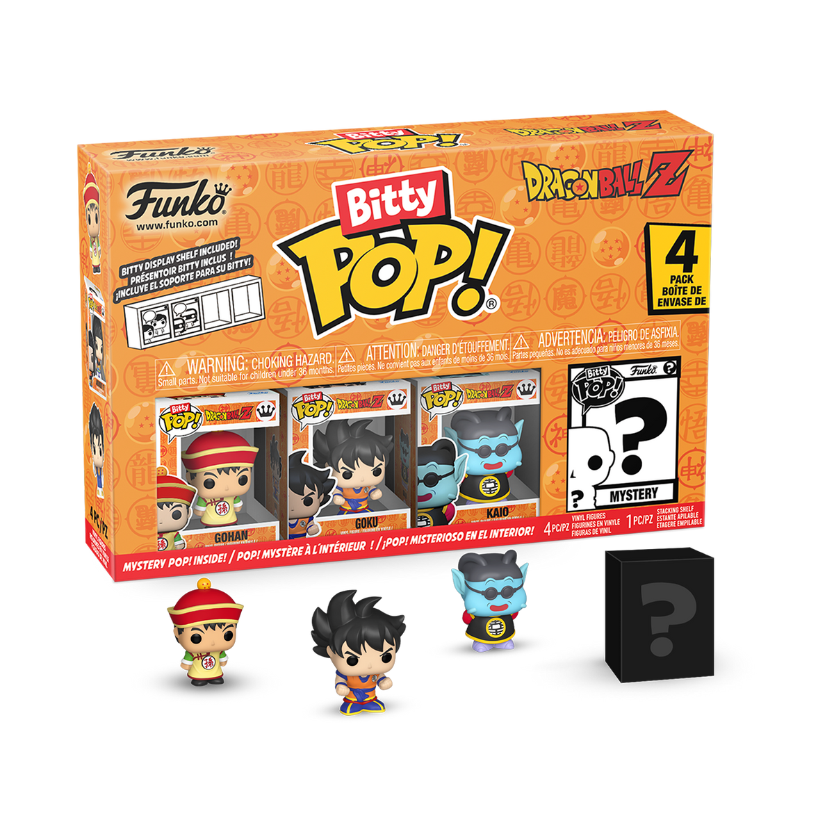 Funko pop bitty DRAGON BALL Z 海外限定 Bitty Pop! Dragon Ball Z 4-Pack Series 1
