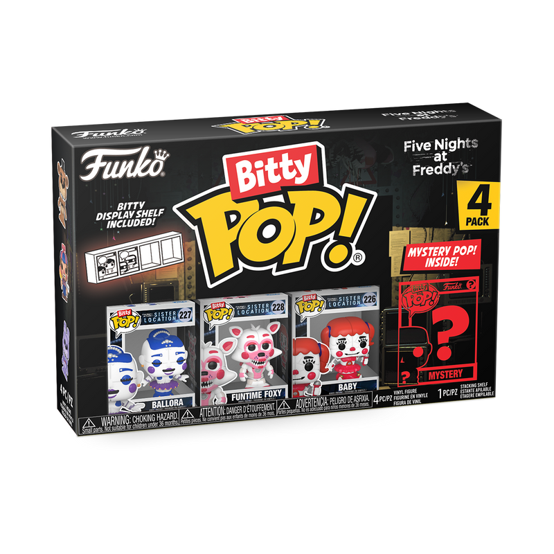FIVE NIGHTS AT FREDDY'S 4-PACK SERIES 1