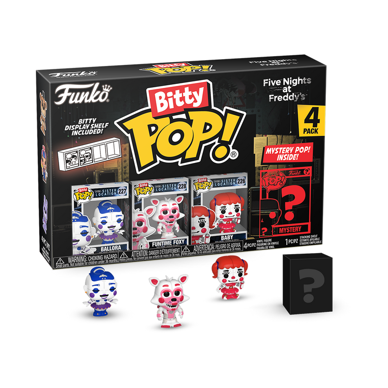 FIVE NIGHTS AT FREDDY'S 4-PACK SERIES 1