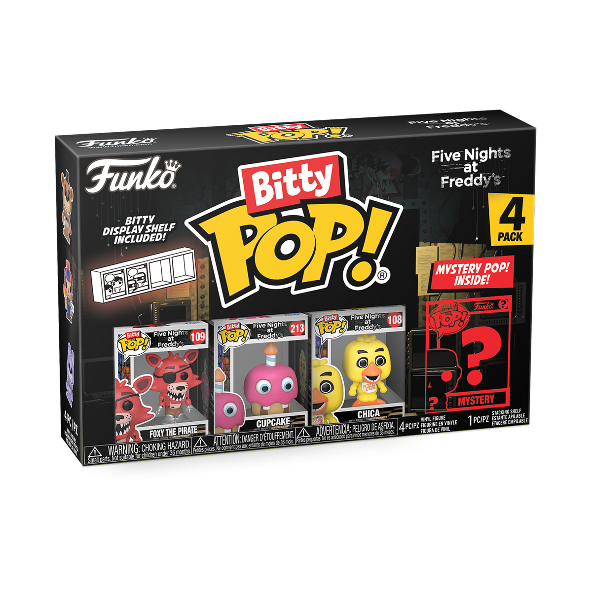Five Nights At Freddy s 4 Pack Series 2 Bitty Pop Vinyl Funko EU