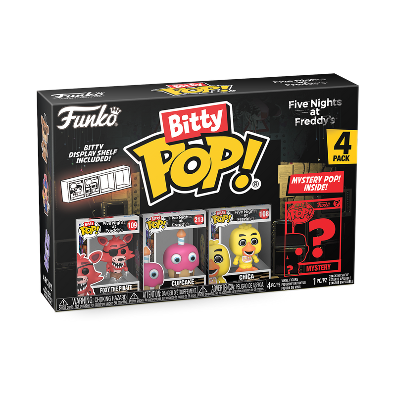 FIVE NIGHTS AT FREDDY'S 4-PACK SERIES 2