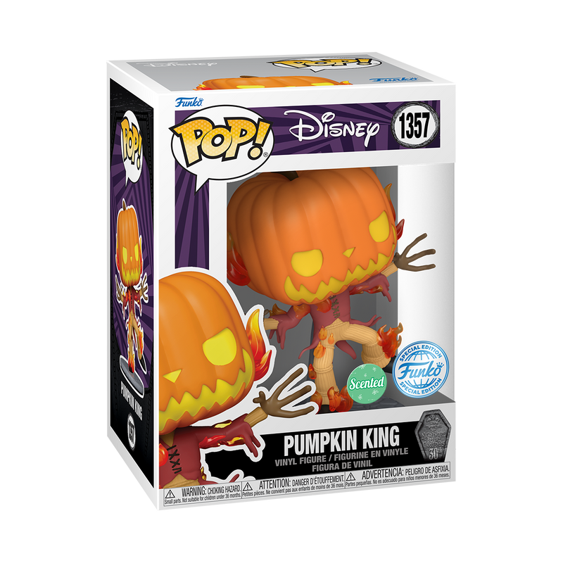 PUMPKIN KING (SCENTED) - THE NIGHTMARE BEFORE CHRISTMAS 30TH