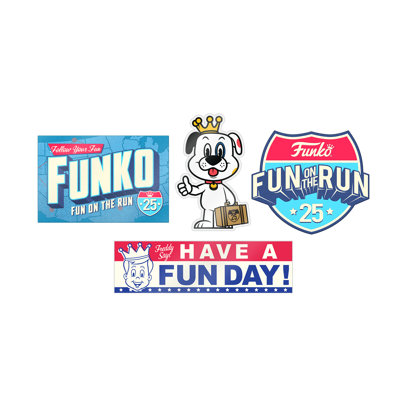 Funko 25Th Anniversary Fun On The Run Box (Exc) Funko EU