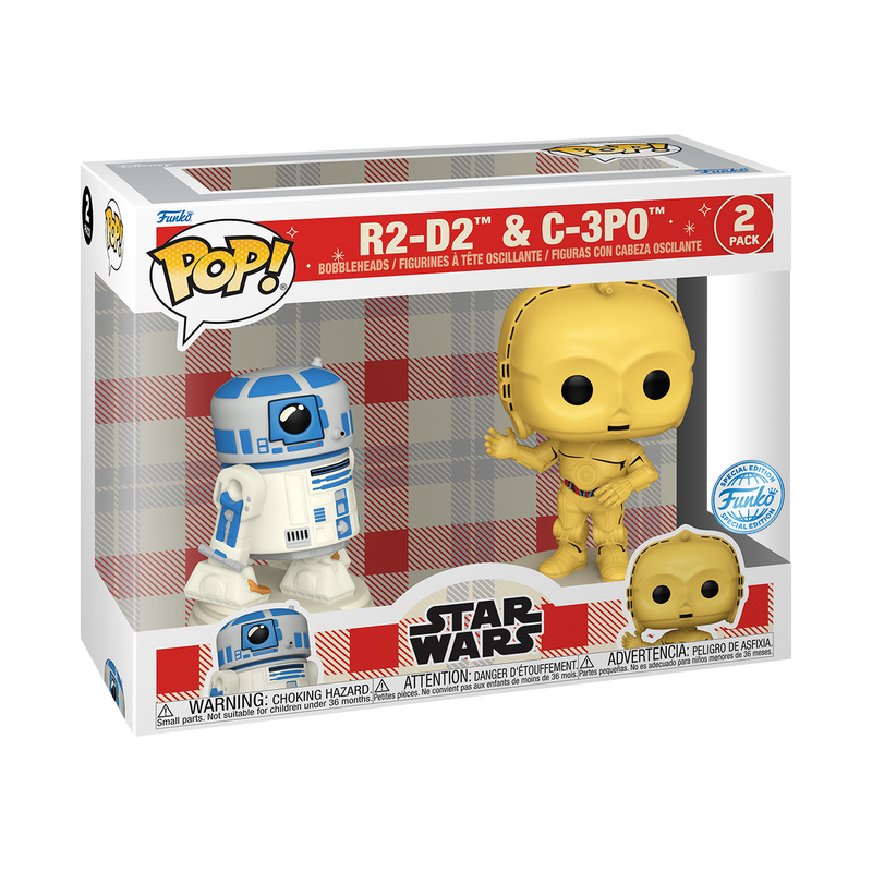 R2-D2 AND C-3PO - STAR WARS: RETRO REIMAGINED