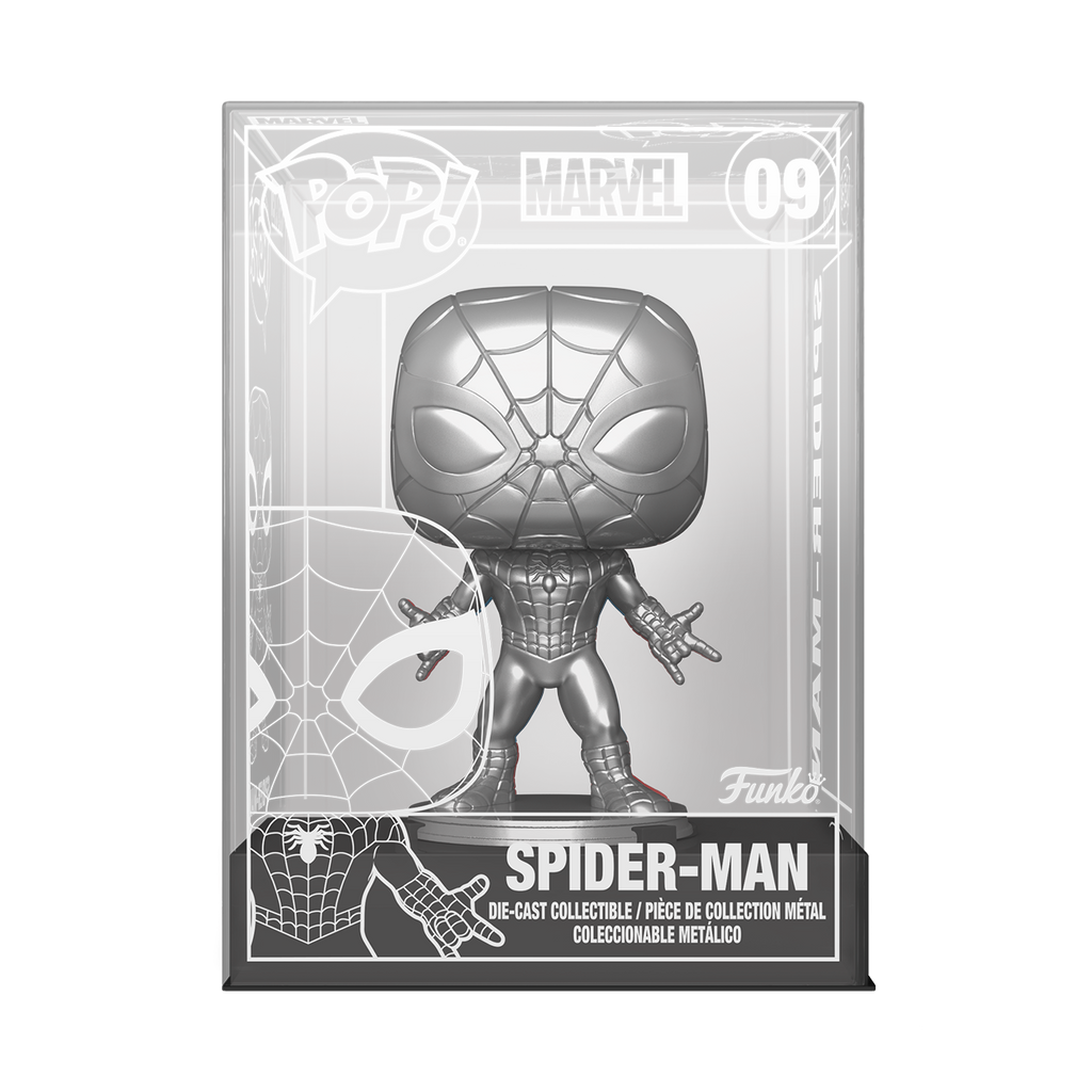 SPIDER-MAN - MARVEL DIE-CAST POP! VINYL (EXC)