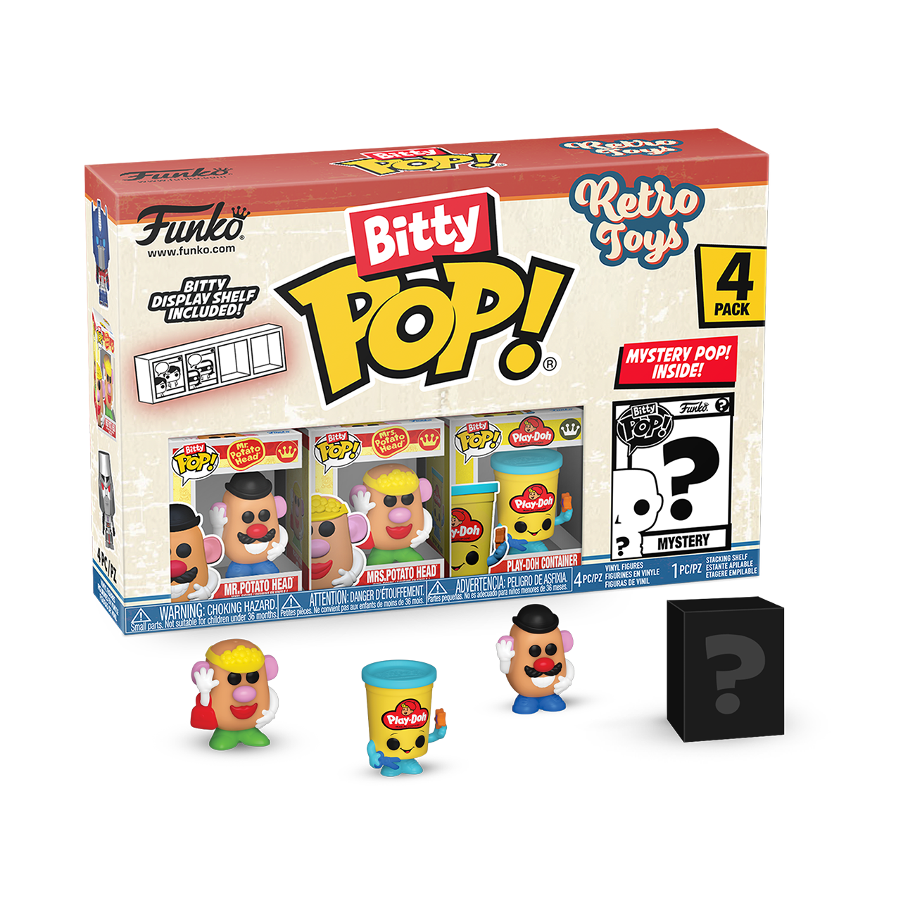 Bitty Pop! Retro Toys 4-Pack Series 1 Bitty Pop! Vinyl