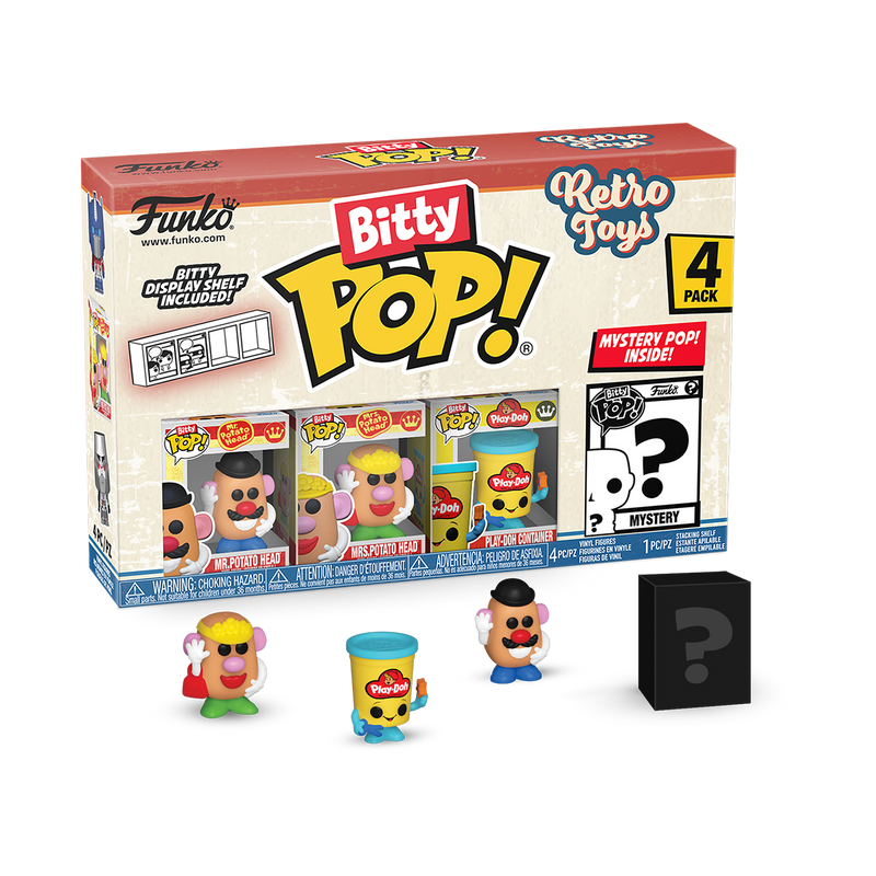 BITTY POP! RETRO TOYS 4-PACK SERIES 1