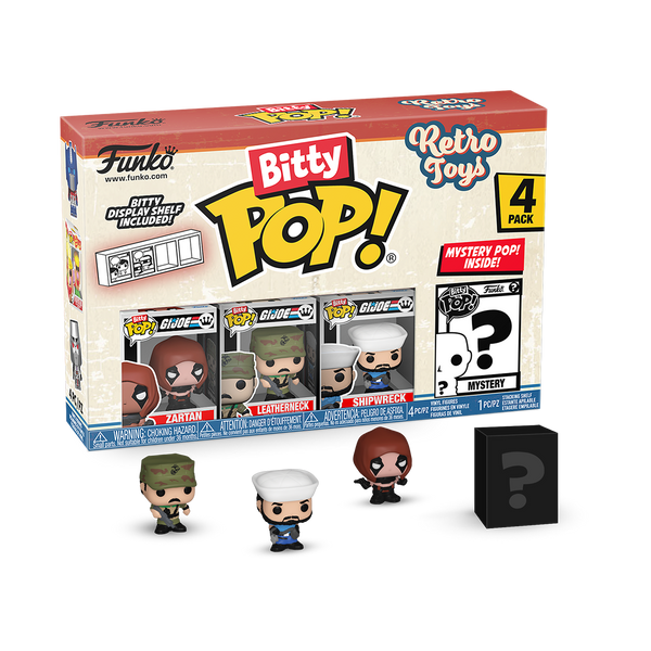Bitty Pop! Retro Toys 4-Pack Series 3 Bitty Pop! Vinyl
