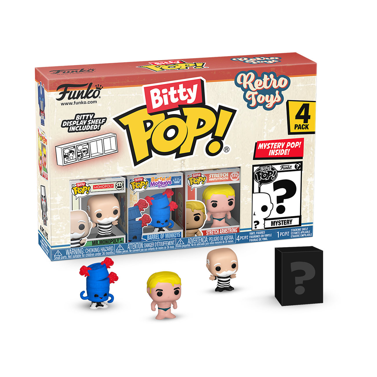 Bitty Pop! Retro Toys 4-Pack Series 4 Bitty Pop! Vinyl