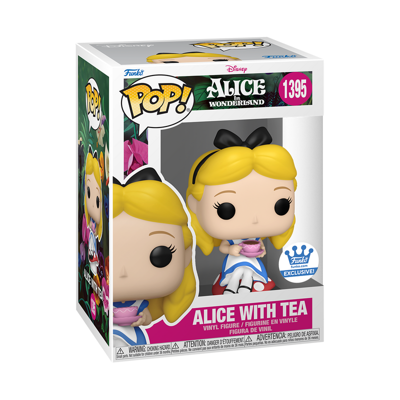 ALICE WITH TEA - ALICE IN WONDERLAND