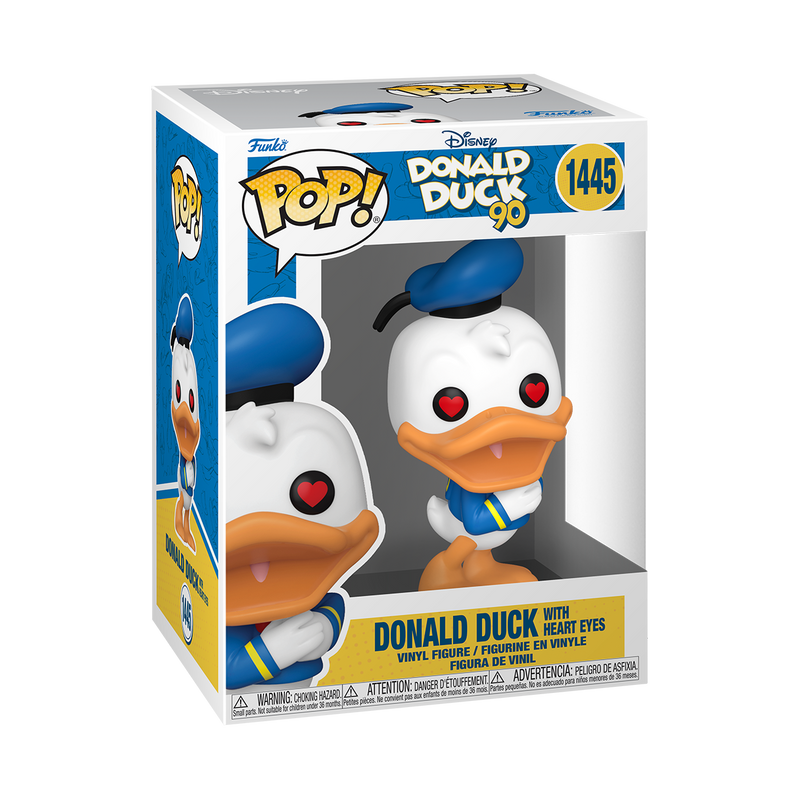 DONALD DUCK WITH HEART EYES - DONALD DUCK 90TH