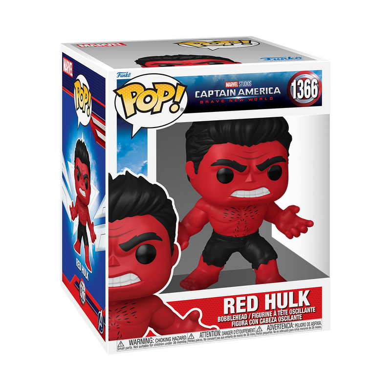 RED HULK - CAPTAIN AMERICA: BRAVE NEW WORLD POP! SUPER