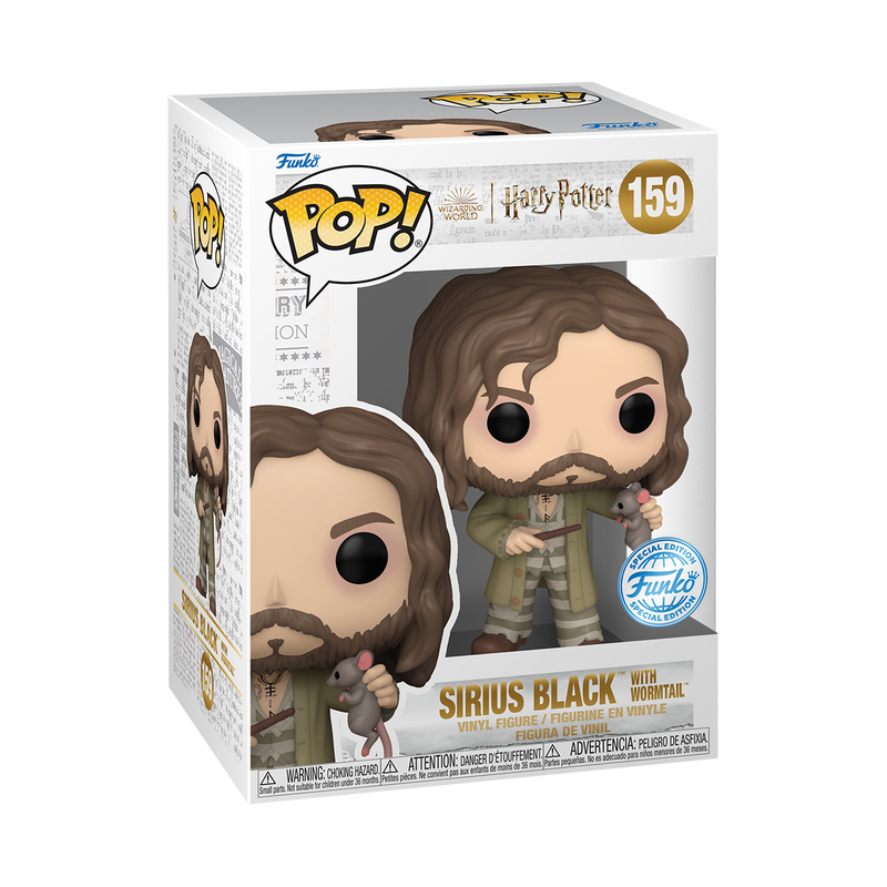 SIRIUS BLACK WITH WORMTAIL - HARRY POTTER