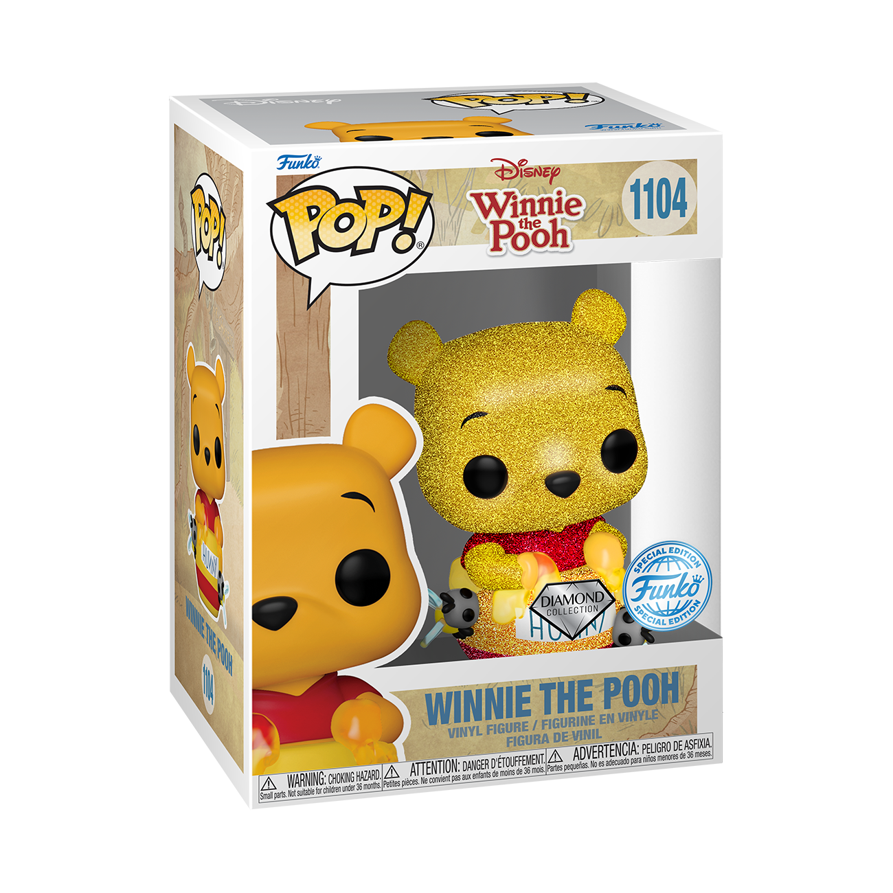 Winnie The Pooh (Diamond) Pop! Vinyl (Exc) | Funko Europe