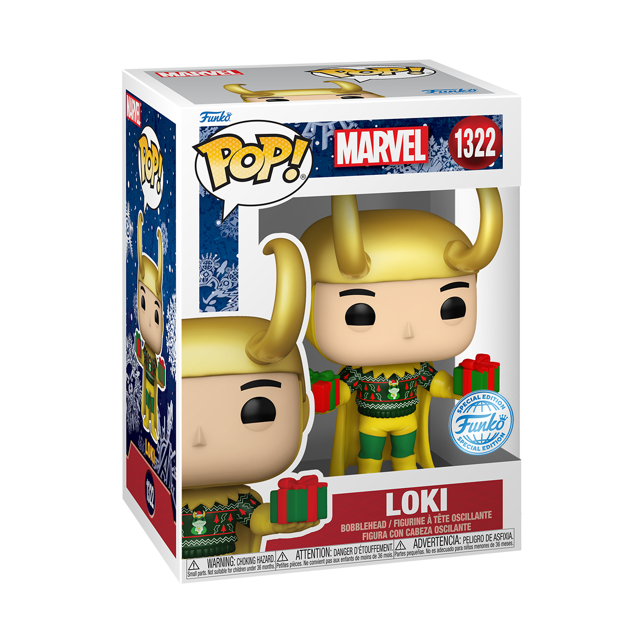 Loki (Festive) - Marvel Pop! Vinyl (Exc) | Funko EU