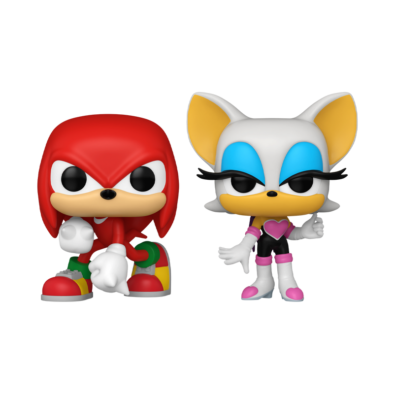 KNUCKLES AND ROUGE - SONIC THE HEDGEHOG