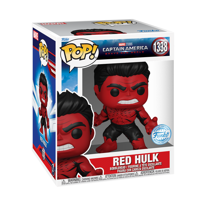 RED HULK (RETRO) - CAPTAIN AMERICA: BRAVE NEW WORLD POP! SUPER