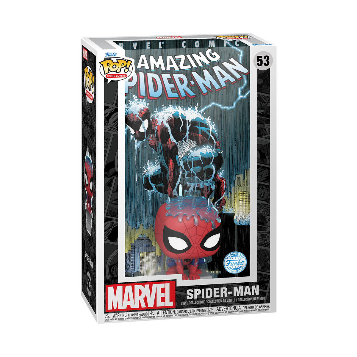 Spider-Man - The Amazing Spider-Man #43 Pop! Comic Cover (Exc) | Funko  Europe