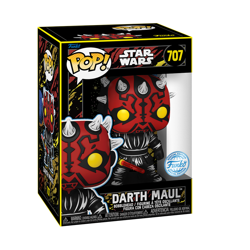 DARTH MAUL (RETRO) - STAR WARS: THE PHANTOM MENACE