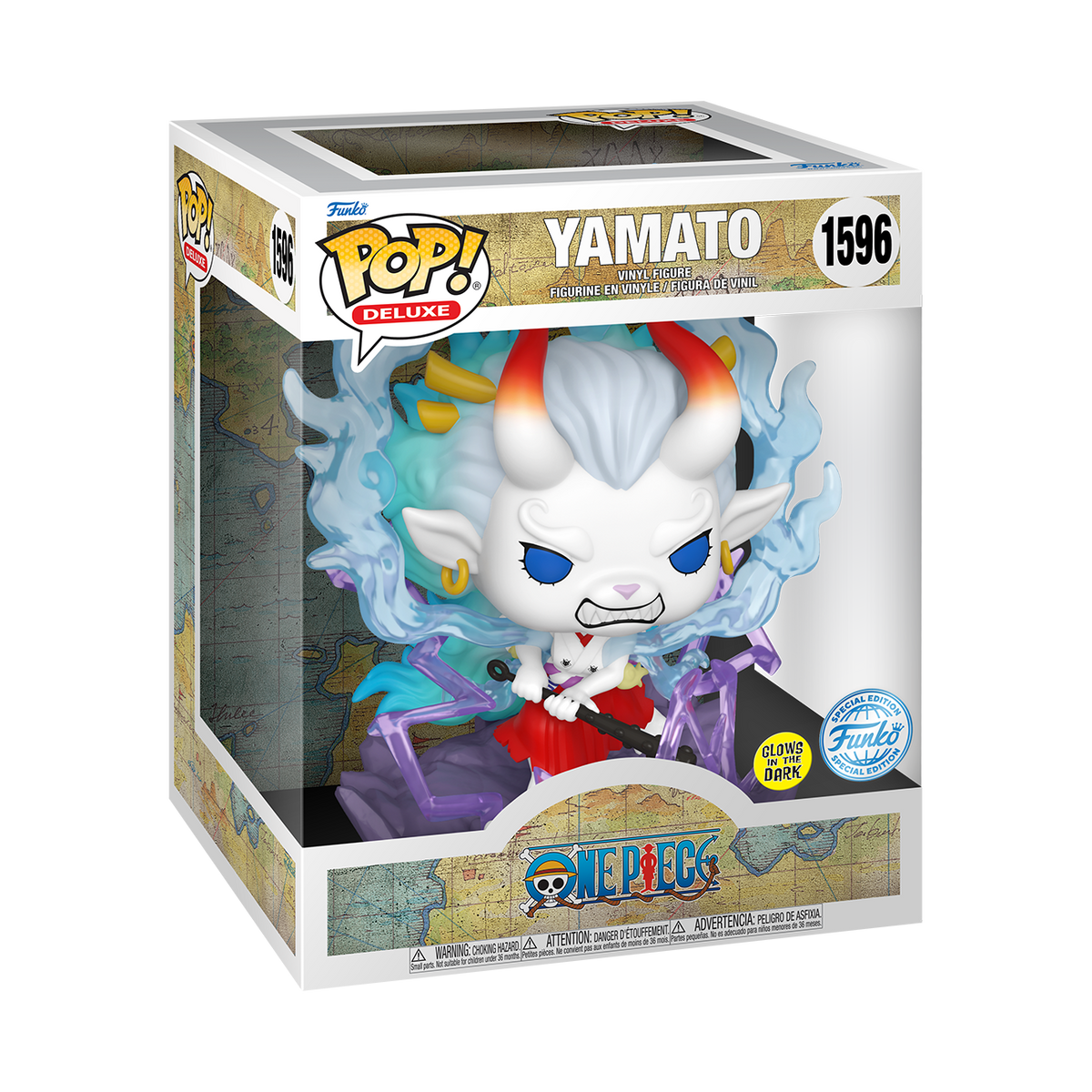 Yamato (Beast Form) (Glow) - One Piece Pop! Deluxe (Exc) | Funko Europe